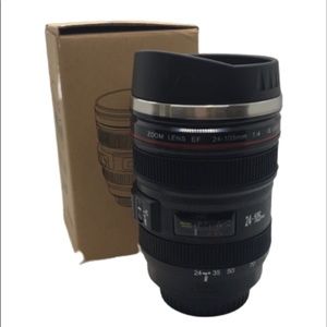 Camera Lens Thermos Mug Cup